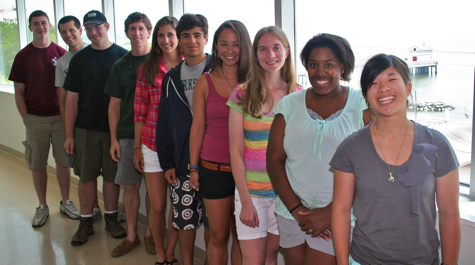 Summer Intern (REU) Class of 2011