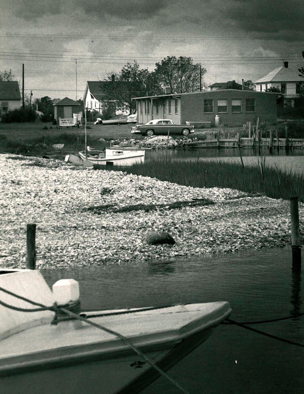 Wet Lab in the 1960s, later the ESL's Administrative building, demolished in 2021